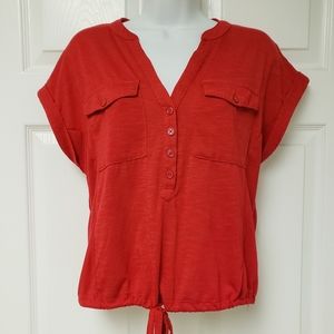 No Boundaries, red, Medium, blouse